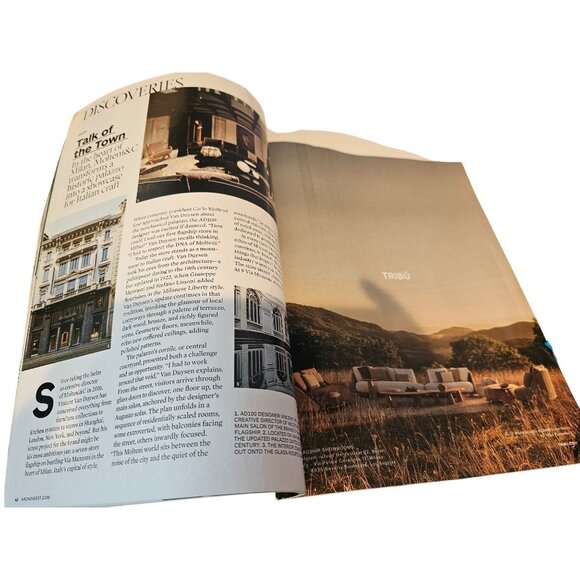 Architectural Digest Magazine March 2025 Issue Fresh Attitude Creatives At Home - Picture 10 of 10